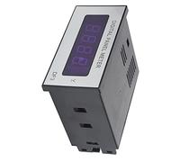 Hyuduo BERM Compteur Numérique à Panneau DF3 DC500V Instrument de Mesure de | Écran LED avec affichage clair, entrée de borne à vis à connexion rapide, boîtier ABS compact