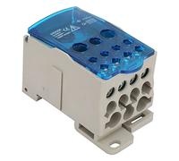 Hyuduo Boîte de Distribution sur Rail Din, en Nylon Ignifuge, Boîte de Jonction de Puissance Universelle, Courant Nominal 250 A pour le Câblage du Panneau électrique