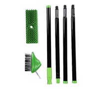 Hyuduo Brosse de Désherbage 3 en 1, Manche Long Réglable