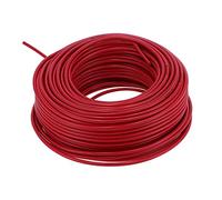 Hyuduo Câble 7 Conducteurs en Cuivre, 10mm² BVV- AC300V | Conducteur flexible à 7 brins, alimentation intérieure et extérieure, bande découpable, éclairage d\'instrument, bobine de