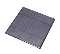 Hyuduo Chargeur de Panneau Solaire en Polysilicium époxy, Mini Panneau Solaire 6V 4.5W pour Lampe de Pelouse, Applique Murale, Alimentation électrique, Utilisation de Charge Portable