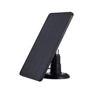Hyuduo Chargeur de Panneau Solaire, Panneau Solaire USB Monocristallin 5 V 580 MA avec Câble de et Adaptateur USB C, d'alimentation laminé PET pour Caméra de Sonnette de Surveillance à Domicile (4w)