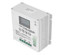 Hyuduo Contrôleur de Charge Solaire éolien 24 V 48 V, Contrôleur de Charge de Batterie Hybride MPPT 40 A avec Boîtier en Aluminium, écran LCD, Alimentation Double Canal pour Système Marin Hors