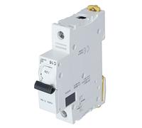 Hyuduo Disjoncteur Modulaire pour Rail DIN 1P C16, Pouvoir de Coupure 6kA | Clip de verrouillage bistable, boîtier en nylon PA66, délestage en cas de surcharge, suppression des arcs électriques