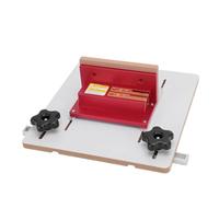 Hyuduo Gabarit D’assemblage pour Table de Toupie, Clés en Laiton | Gabarit à Entures Multiples, Alliage D'aluminium, MDF mélaminé, Clés en Laiton, Boîtes de Tiroir en Bois, Compatibilité