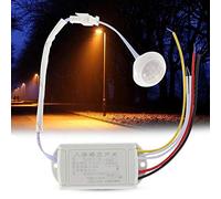 Hyuduo Interrupteur à Capteur Infrarouge Interrupteur de Lumière à Capteur de Mouvement ABS 220 V 120 ou 360 DegréS Portée de 4 à 8 M Délai de 30 à 60 S pour Lampe Murale Couloir Escalier Garage