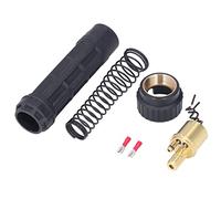 Hyuduo Kit de Conversion D'adaptateur de Torche de Soudage, Corps en Laiton, Coque en Nylon pour Accessoires de Remplacement de Torche MIG 15AK 24KD 36KD