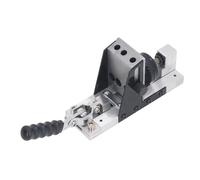 Hyuduo Kit de Gabarit de Trou de Poche en Acier moulé, Guide de Perçage de Trou de Poche, Ensemble de Gabarits 9,5 Mm, Localisateur de Menuiserie à 3 Trous pour l'assemblage d'armoires à Bois, la