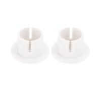 Hyuduo Lot de 2 Buses à Jet de Piscine en PVC, 25 Mm à Insérer pour Tuyau de 40 Mm, Raccord à Globe Oculaire de Piscine à Débit Fluide, Buse de Jet de Rechange Durable pour Spa,