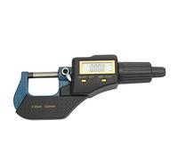 Hyuduo Micromètre Numérique Micromètre électronique 0~25 Mm Sonde en Carbure Résolution 0,001 Mm LCD dans la Conception de Verrouillage de Conversion pour les Techniciens de Mesure d'usinage