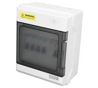 Hyuduo Mini Disjoncteur de Fuite ABS unité Consommateur 63A 30mA RCD Carte à Fusibles 4 Voies avec 6A 2 X 16A 32A MCB IP66 pour AU 230V Maison Atelier Utilisation Extérieure