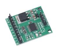 Hyuduo Module de Contrôle D'E/S RTU 8 Canaux, Carte TTL232 UART avec 12V DC | contrôleur de relais série, prise en charge du mode de commande AT, temporisateur de 9999 secondes, interface à broches de