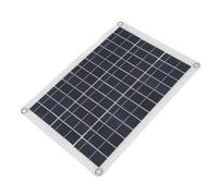 Hyuduo Panneau de Charge Solaire, Panneau Solaire en Silicium Monocristallin 15 W 12 V, Sortie Stable à Conversion élevée, Longue Durée de Vie pour Caméra de Surveillance et Sonnette en Extérieur