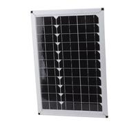 Hyuduo Panneau Solaire, Chargeur de Panneau Solaire Portable en Silicium Monocristallin 100 W 18 V, Cadre de Protection, 15,7 Pouces X 10,8 Pouces pour Lampe d'ordinateur Portable de Voiture,