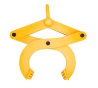 Hyuduo Pince de Levage de Palettes Robuste 4409 Lbs, Ouverture 5.5 Pouces | Construction en Acier, Finition Thermolaquée, Mâchoires Dentées, Usage Entrepôt, compatibilité Palan à Sangle, Outil