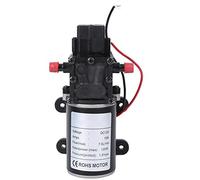 Hyuduo Pompe à Diaphragme Intelligente 120W Dc12/18V, Pompe à Eau de Surpression 10Mm, Pompe à Eau auto-amorçante 7L/Min avec Poignée (entrée/Sortie de Tube Droit)(Dc12V),Pompe à membrane