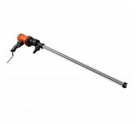 Hyuduo Pompe de Transfert D' électrique, Tube en Acier Inoxydable de | Extracteur de Carburant Portable pour Fûts de 200 L, Démarrage à une Touche, Hauteur D'aspiration de 3 à 3,5 M, Tête de