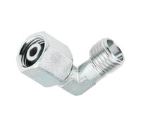 Hyuduo Raccord d'extrémité de Tuyau Hydraulique M14x1,5 Din Mâle à Femelle