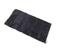 Hyuduo Sac de Collecte de Feuilles, Oxford 210D, Circonférence de 48 Pouces | Déchets de Jardin, Revêtement argenté, Compatibilité Broyeur et Déchiqueteuse, Sac en Papier de 30 Gallons avec Cordon