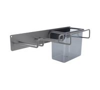 Hyuduo Support de Sèche-Cheveux, Support Mural en Acier au Carbone, de Rangement Multifonctionnel pour l'organisation de la Salle de Bain