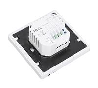 Hyuduo Thermostat de Chauffage de Chaudière, Thermostat Programmable PC ABS WiFi 95 à 240 V avec écran LCD, Programmation 5 Plus 1 Plus 1, Contrôle Mural pour Usage Domestique et Industriel