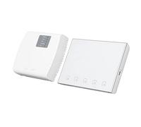 Hyuduo Thermostat Intelligent WiFi, Contrôleur de Température sans Fil 95 à 230 V, Application Programmable et Commande Vocale pour Chaudière, Support Mural pour Maison Intelligente, Bureau, Magasin