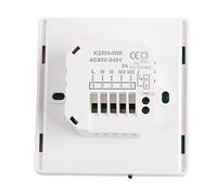 Hyuduo Thermostat Intelligent WiFi, écran Tactile, Contrôleur de Température Numérique 90 à 240 V, Contrôle par Application Programmable sur 7 Jours pour Les Utilisateurs de Chauffage Domestique