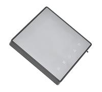 Hyuduo Thermostat Numérique LCD écran Tactile Régulateur de Température de Climatisation AC220V PC Boîtier ABS pour Panneau de Commande Mural d'hôtel à Domicile Noir (Black)