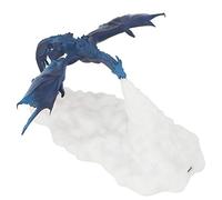 Hyuduo Veilleuse LED Lampe de Nuit PLA Lampe Dragon de Feu Imprimée en 3D 20x10x20cm USB Rechargeable 800mAh 6 à 10H Mini de Table de Chevet pour la Décoration Intérieure de Noël