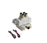 HYUJNAFZR Électrovanne combinée SY3120, vanne de Commande de Cylindre à Commande électronique Unique SY3120-5LZD-M5 SY3120-6LZD-M5(7 Station)