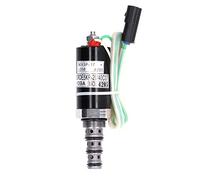 HYUJNAFZR Électrovanne rotative en Acier Inoxydable, Forte étanchéité, vanne de Commande de Pompe de Taille Standard for Kobelco SK200-6E