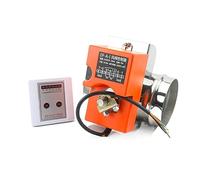 HYUJNAFZR Valve électrique à Amortisseur d'air Ajustable, 100mm, 16nm, avec contrôleur à 5 Positions et vanne de Commutation, 220VAC 60s