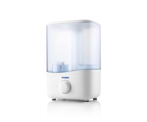 Hyundai Humidificateur HYUHUM283 I 25W I 3L Volume du réservoir d'eau I 35m² de pièce I Système à ultrasons I 3 niveaux I 10 heures de fonctionnement