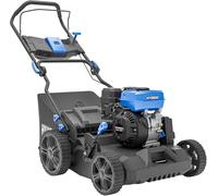 Hyundai Scarificateur Aérateur Thermique Noir 44 cm, Moteur 223 cm3 7,5 CV, 6 Réglages de Profondeur -15 à +12 mm, Bac 45 L, Garantie 3 Ans - HYSC225X