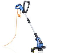 Hyundai Taille-bordures et Coupe-bordures électrique 2-en-1 - 600W, largeur de coupe 30 cm, câble 10 m, léger 3,5 kg, manche télescopique, garantie 3 ans