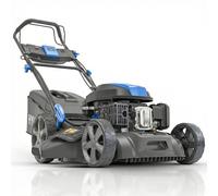 Hyundai Tondeuse à Gazon Thermique Autotractée 46 cm 139 cm3 Démarrage Électrique - 4-en-1, Bac 60 L