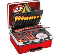 HZ 150/52 - Jeu d'outils isolés, 52 pièces, dans un coffret à roulettes