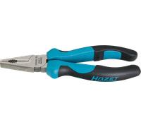 HAZET Pince combinée 1850M-22 160 mm – Lames trempées 60 HRC, Poignée bi-composant – DIN ISO 5746