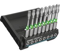 HAZET Jeu d'embouts 2304SH-13 8 pièces Profil en T intérieur 6,3 mm (1/4 pouce)