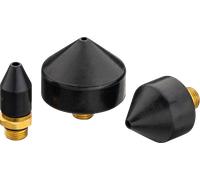 HAZET Jeu de cônes 9040-42/3 – 3 embouts 13/25/35 mm – Nettoyage à l'air comprimé