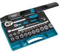 Jeu de clés à douille Hazet 953SPC - Douille carrée creuse 12,5 mm (1/2 pouce) - Nombre d'outils | 953SPC
