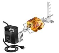 hzexun Kit de rôtisserie Universel Robuste pour Barbecue, 4 W 220 V, Moteur électrique pour barbecues à gaz, Maison et extérieur