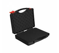 Hzoibyze Boîte de Rangement Coffret Valise Organisateur Intérieur en Mousse Découpable Antichoc Corps en Polypropylène Poignée Ergonomique pour Portage, Gd03, Avec+Éponge