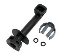 HZOUHONG Tuyau de sortie d'angle avec pince et joint torique pour Kärcher K2/K3, sortie HD 4.064-047.0, 40640470, 5.064-110.0, 5064110