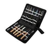 Hztyyier Ensemble de Sculpture Culinaire Professionnel, 46 Pièces, Outils de Découpe pour Fruits et Légumes, Kit Portable