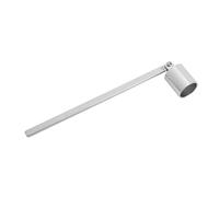 Hztyyier Eteignoir Bougie en Acier Inoxydable Long, Eteignoir Bougie pour éteindre en Toute sécurité éteindre la Bougie mèches Flamme(Argent)