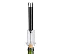 Hztyyier Ouvre-Bouteille de Vin Professionnel Tire-Bouchon Pompe Pression Accessoires de Vin pour Décapant de Liège Bouteilles Outil de Couverture(Le Noir) Bottle Openers Bottle Openers
