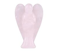 Hztyyier Pierre précieuse Naturelle, Cristal sculpté Ange Gardien pour décoration Maison et Bien-être