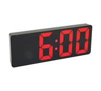 Hztyyier Réveil Numérique, Horloge LED Rectangulaire, Affichage Luminieux pour Chambre à Coucher et Décoration Maison
