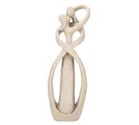 Hztyyier Statue De Grès Amoureux Couple Statue Sculpture pour Le De La Saint Valentin Décor De Mariage À La Maison8.5Inch Statue Couple Ornaments Ornaments